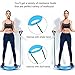 Sportneer Balance Board with 4 Resistance Bands, Wobble Fit Board for Stability Training, Twisting Exercise, Abs Arms Legs Toning, Fitness and Physical Therapy