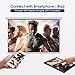 DBPOWER T20 LCD Mini Movie Projector, Multimedia Home Theater Video Projector with HDMI Cable, Support 1080P HDMI USB SD Card VGA AV TV Laptop Game iPhone Android Smart-Phonethumb 1