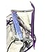 K-Cliffs Heavy Duty Clear Tote Deluxe See Through Messenger Work Bag Durable Transparent PVC Lunch Bag