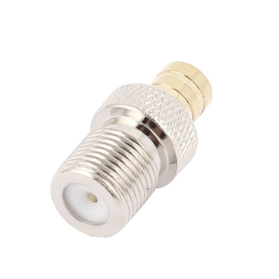 sourcing map SMB Female to F Type Female Jack Straight SMB-F Coax Adapter Coupler