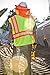 Ergodyne Chill-Its 6660 Attachable Hard Hat Brim with Neck Shade, Orange