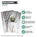 Crucial Vacuum Replacement Vac Bags Part # 204808 - Compatible with Kirby F Cloth Bags Fit Ultimate G & Sentria Vac Bags - Compact Disposable Bag for Home - Perfect for Reducing Debris (3 Pack)