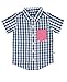 RuggedButts Little Boys Short Sleeve Button Down