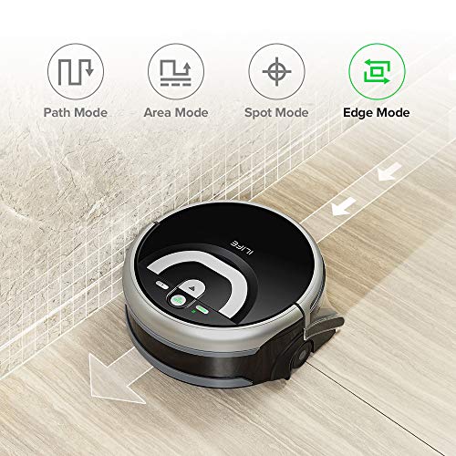 ILIFE Shinebot W400 Floor Washing Scrubbing Robot, Dual 0.9L Water Tank - Thumbnail 5