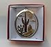 Arizona State Brass Christmas Ornament Souvenir Gift Cactus