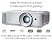 Optoma HD27e 1080p Home Theater Projector with 3,400 Lumens, Ideal for Indoor or Outdoor Movies, Sports and Gamingthumb 1