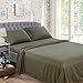 Egyptian Home Collection 100% Soft Egyptian Cotton 600-Thread-Count Pillow Case Set of 2-Piece (Queen 20 x 30) Hunter Green Color, Stripe Style