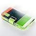 Generic Wallet PU Leather Case Card Holder Flip Case Cover for Samsung i9300 Galaxy S3 III - Retail Packaging - Lime/Green/Orange
