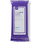 Medline MSC095101H Readybath Luxe Total Body Cleansing Heavyweight Washcloth, 1 Pound