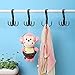 IPOW 4 Pack(No Assemble Needed) Belt Holder Hangers Tie Organizer 360 Degree Twirl Closet Hooks Belt Also Hang Scarf Hats Bras Bags