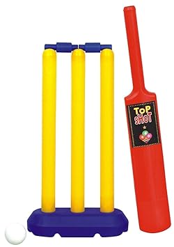 K&F Mini Cricket Set for Kids for 2-5 Years -Multicolour