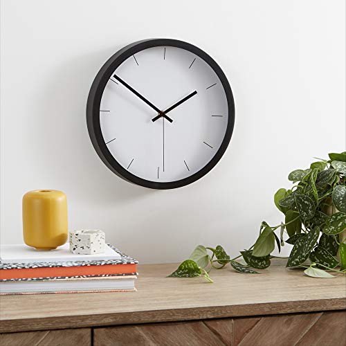 Amazon Basics 12" Dash Analog Wall Clock The Home Kitchen Store