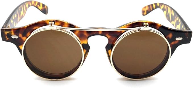 Amazon 日本人向け仕様 フリップアップサングラス 丸眼鏡 Fcl 11 Demgdbrcl サングラス 通販