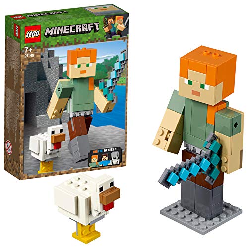 Minecraft Lego 21149 BigFig Alex mit Huhn