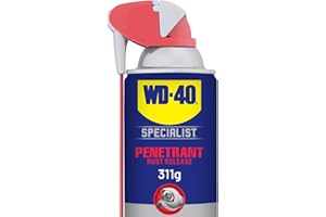 WD-40 Specialist Penetrant with Permanent Straw 311g | Fast Acting to Free corroded Nuts and Bolts Safe on Metal, Rubber and 