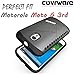 COVRWARE Moto G (3rd Gen) [ Shield Series ] Dual Layer Armor Case [ Screen Protector ] for Motorola Moto G (3rd Gen 2015) Will Not Fit Moto G (2nd) 2014 - Gray (CW-MG3-SH10)