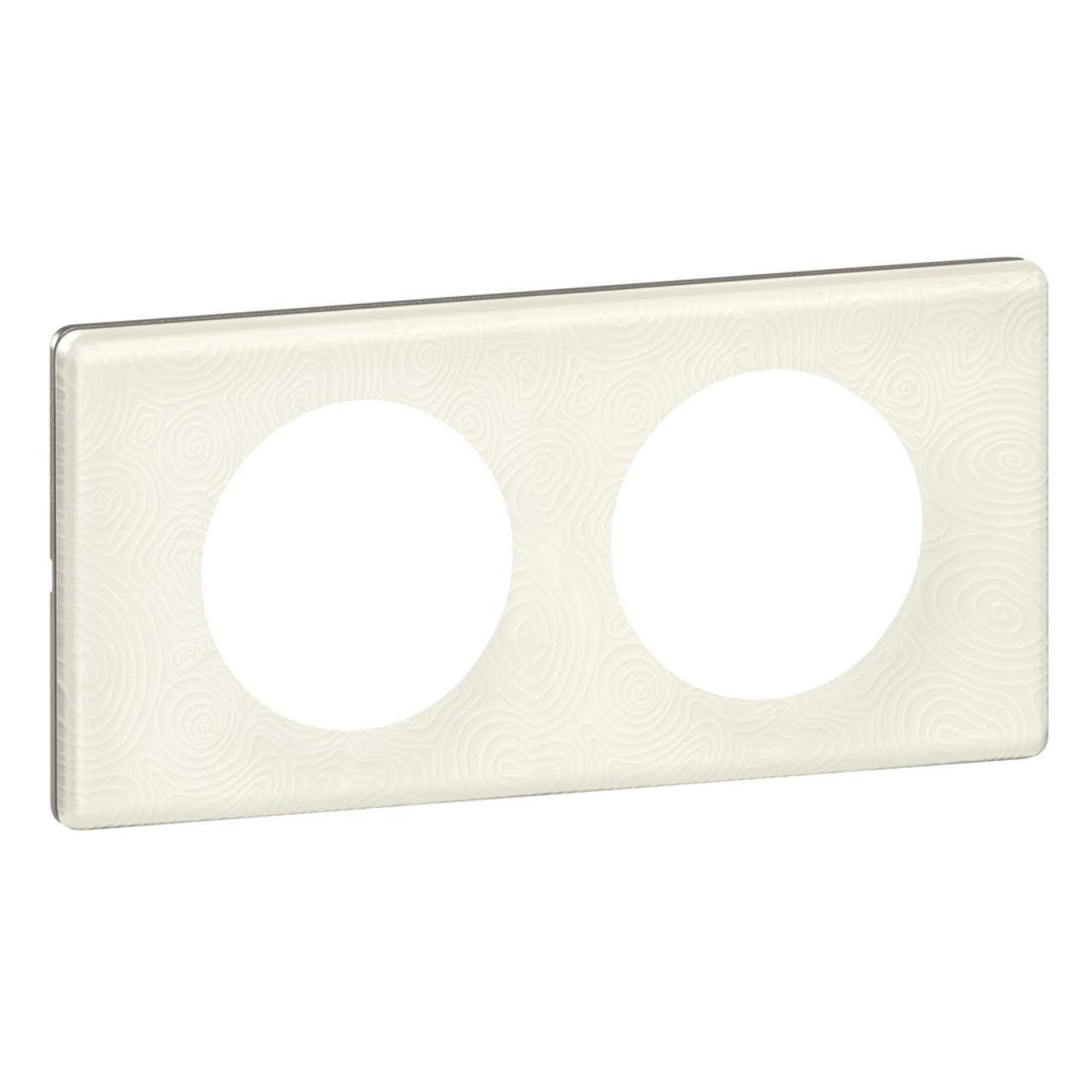 Legrand Céliane Plaque with 2 Holes, White, LEG69352