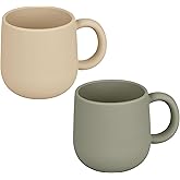 Mintlyfe Pack of 2 Silicone Drinking Mug Cup for Toddler Kids and Children (Color 3)