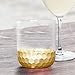 LA JOLIE MUSE Drinking Glasses Tumblers Cups 4 Pack, Premium Drinkware Set Gold Plated, Party Gifts