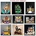3 Packs X LED Down Lights (USB Powered Brick Warm White LED), Compatible with Lego Bricks or Major Brand Bowerful