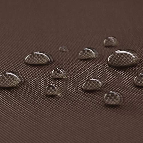 NOVELY Oxford 600d Fixed Woven 1 Lfm Polyester Fabric Waterproof Outdoor PVC Sold by the Meter Extreme Tear-Resistant Robust - Turquoise Pastel