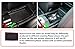 Red Anti-dust Non-Slip Interior Door,Cup,Arm Box,Storage Mat Fit Jeep Cherokee 2014/2015/2016/2017 (Pack of 25) (Upgrade)