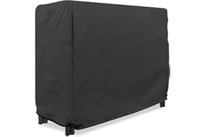 KHOMO GEAR - Heavy Duty Log Rack Cover - 4 Feet - Panther Series - Black