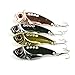 HENGJIA 8pcs/lot Hard Metal VIB Fishing Lures Bass Wobble Fishing baits