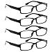 ALTEC VISION Reading Glasses 4 Pack Men n Women Readers 2.00