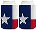 Funny Can Coolie Texas Flag Lone Star State Pride 2-Pack Can Drink Thermocoolers