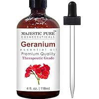 Majestic Pure Geranium Essential Oil, 4 fl. oz