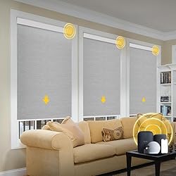 CITOLEN Motorized Blinds with Valance Cover