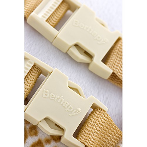 Berhapy 2 in 1 Monkey Toddler Safety Harness Backpack Children's Walking Leash Strap (giraffe)