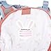 Hessie Little Girls Boys Safety Harness Backpack, Canvas Travel/School/Preschool Mini Bag, Kids Animal Rucksack with Anti-lost Belt, Pink Bunny Backpack - Orange Bunny