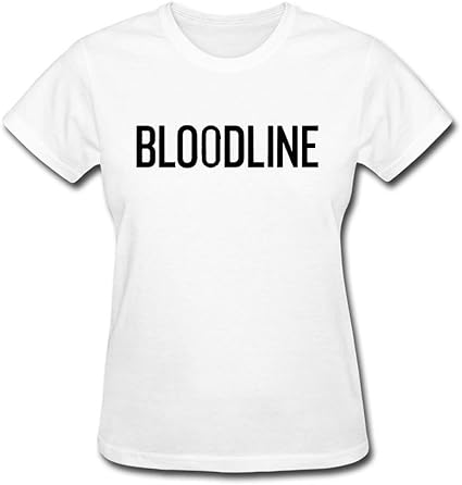 Amazon.com: LSLEEVE Women's The TV Series Bloodlines T-Shirt White XXL