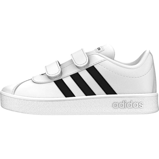 adidas Unisex Baby Vl Court 2.0 CMF Hausschuhe Schwarz