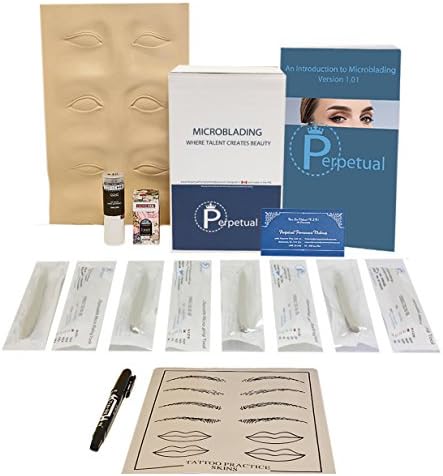 Microblading Starter Kit Permanent Makeup with Doreme Ink Microblades U Choose (Disposable Intermediate Kit)