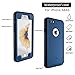 Cozycase Waterproof Case for iPhone 6/6s, Shockproof Full-Body Rugged Case with Built-in Screen Protector for Apple iPhone 6/6s -(Blue)