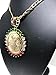 Fran & Co. Gold Plated Coin Centenario Mexicano Moneda 50 Pesos Pendant Chain CZ Oro Cadena 26”