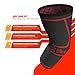 UFlex Elbow Compression Sleeve for Men & Women - Elbow Brace for Tendonitis, Tennis Elbow, Bursitis, Injury Recovery, Weightlifting, Golf, Basketball - Support Sleeve & Wrap
