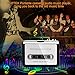 Cassette to MP3 Converter, AGPtek Portable Cassette Tape Recorder Player Capture Convert Box for Mac PC with Headphone USB Cable and Software