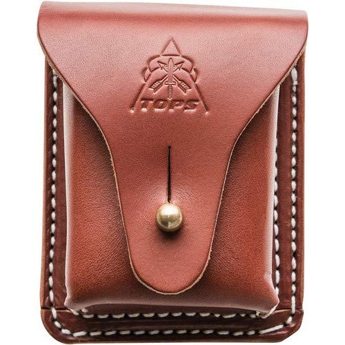 TOPS Knives Leather Bushcraft Pouch, SHL-LBP-01