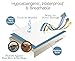 SafeRest Zippered Mattress Protector - Premium 12-15 Inch Waterproof Mattress Cover for Bed - Breathable, Noiseless Washable Mattress Encasement - Queen