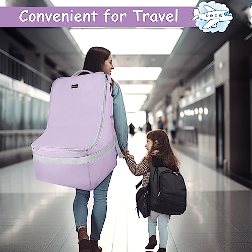 Car Seat Travel Bag, Padded Car Seat Bag for Airplane Travel with
