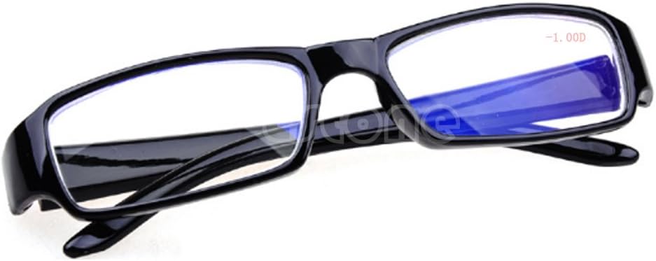 Lamdoo Unisex Black Frames Myopia Glasses -1