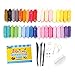 Sago Brothers 36 Colors Ultra Light Modeling Magic Air Dry Clay Crafts Kit, Best Kids Gifts Ever