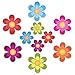 Pack of 10,Non Slip Bathtub Stickers,Adhesive Decals With Bright Colors,Ideal Large Appliques For Your family's Safety,Suit for Bath Tub,Stairs,Shower Room & Other Slippery Surfaces.(Bright Flowers)