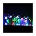 Innoo Tech LED Christmas String Lights Battery Operated Fairy Light for XMAS 40 LED Bulb Double-deck Lotus RGB Beads