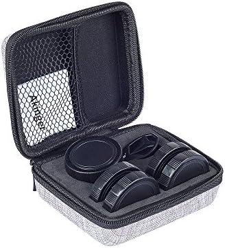 Akinger 16mm Detachable Cell phone Lens, 0.6X Wide Angle &amp; 10X Macro lens with CPL Filter, GND Blue Filter, GND Gray Filter, ND8 Filter for iPhone Samsung &amp; Other Smartphones
