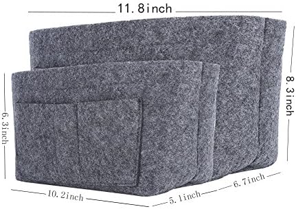 Felt Insert Bag Organizer Bag In Bag For Handbag Purse Organizer, Six Color Three Size Medium Large X-Large